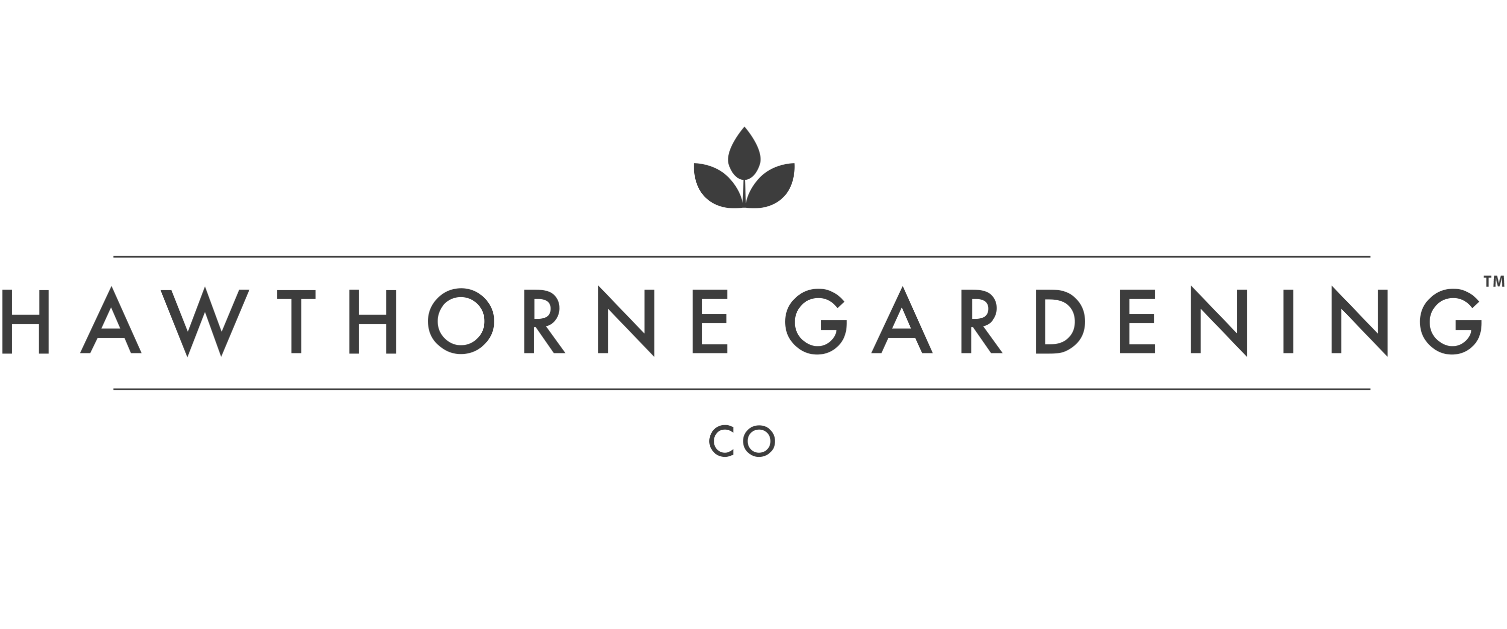 Hawthorne Gardening Company Logo